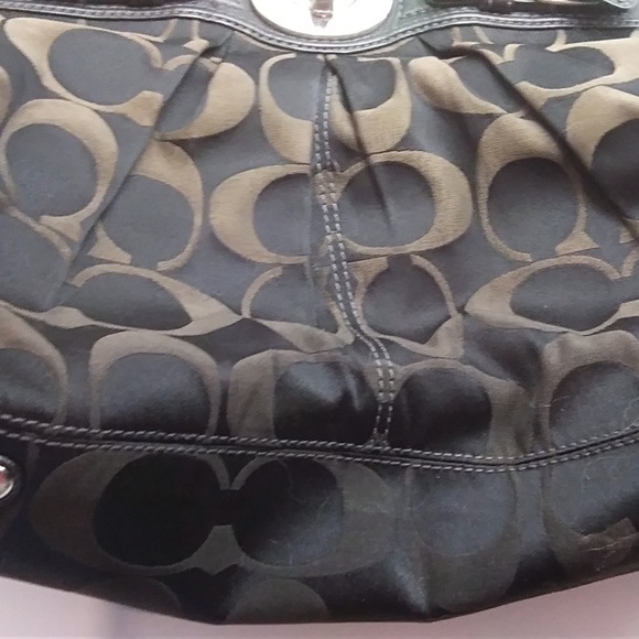 Coach Black Satchel - Picture 3 of 8